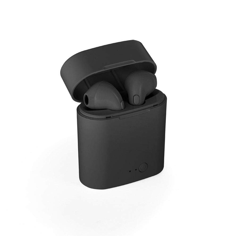 KLEBS. Fone de ouvido wireless com autonomia de 1h50 em ABS personalizado