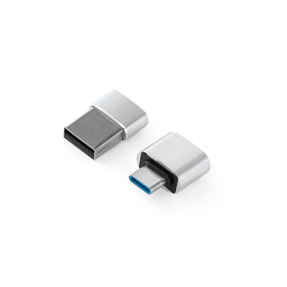 MINSKY. Conjunto de adaptadores em alumínio personalizado