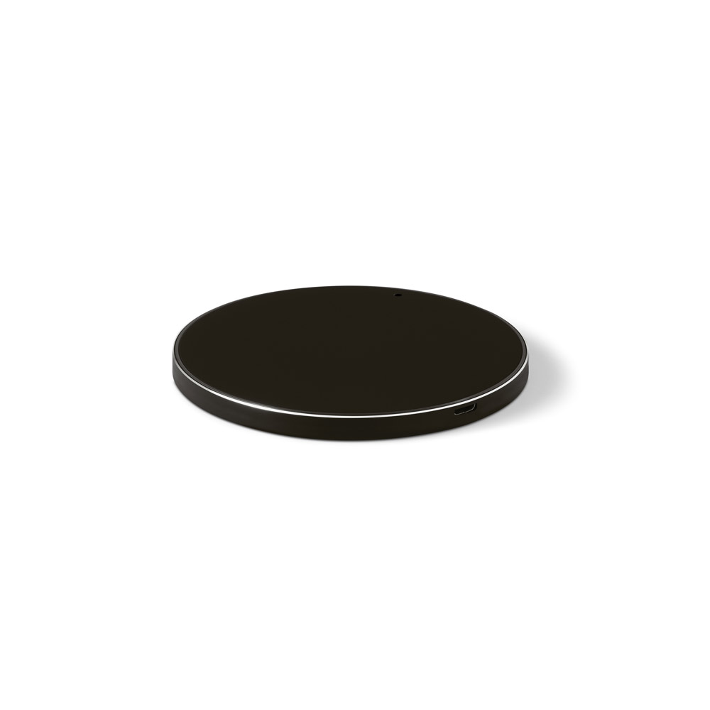 JOULE. Carregador por indução super-rápido, em ABS 100% reciclado e alumínio 100% reciclado personalizado