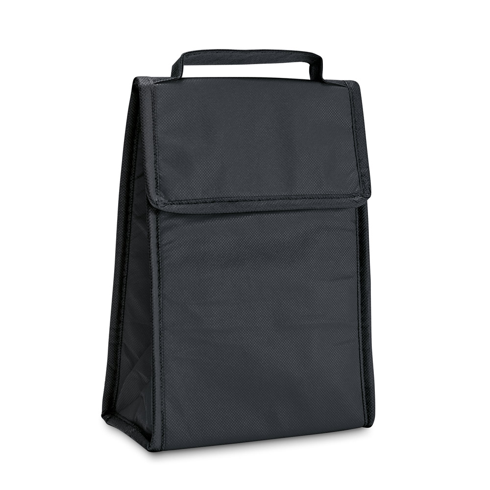 OSAKA. Cooler. Bolsa térmica dobrável em non-woven (80 g/m²) com fecho aderente 3 L personalizado
