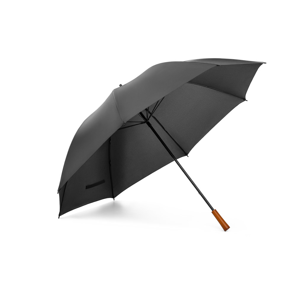 EIGER. Guarda-chuva de grande portaria em poliéster pongee 190T personalizado
