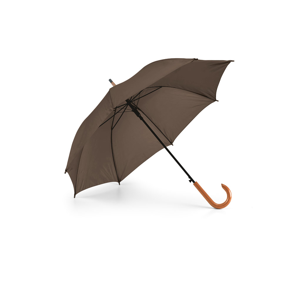 PATTI. Guarda-chuva em poliéster 190T com abertura automática personalizado