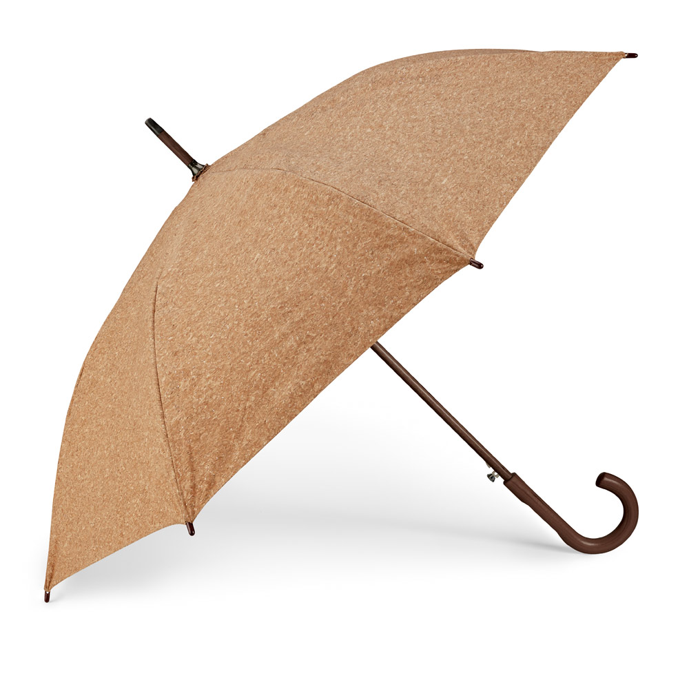 SOBRAL. Guarda-chuva em cortiça com abertura automática personalizado