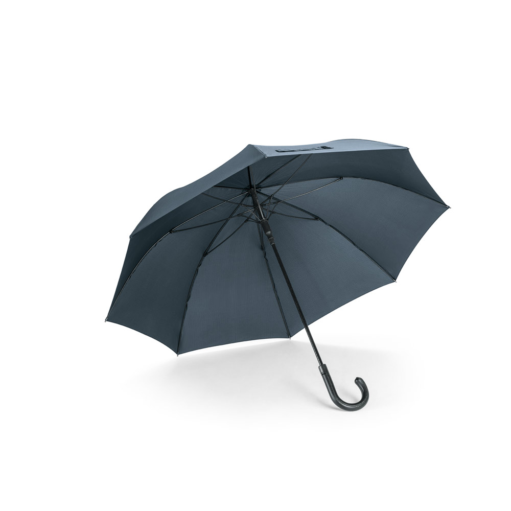 SILVAN STRIPE. Guarda-chuva em 190T pongee com abertura automática personalizado
