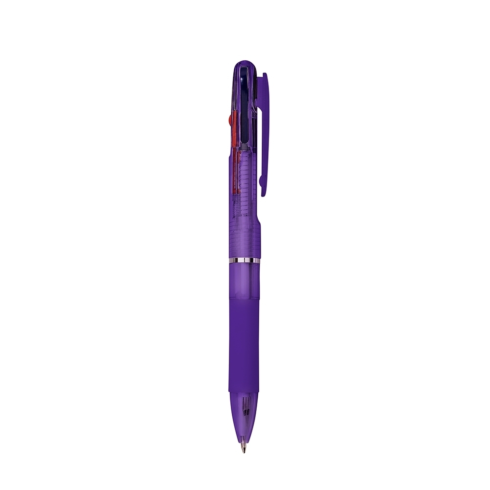 CANETA 3 EM 1 COM BORRACHA personalizado
