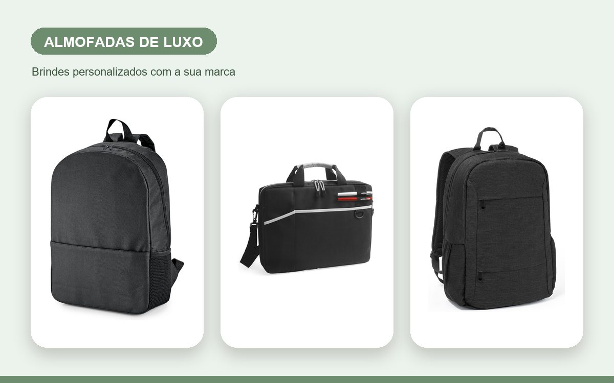Brindes personalizados com a sua marca — Almofadas personalizadas de luxo para clientes VIP