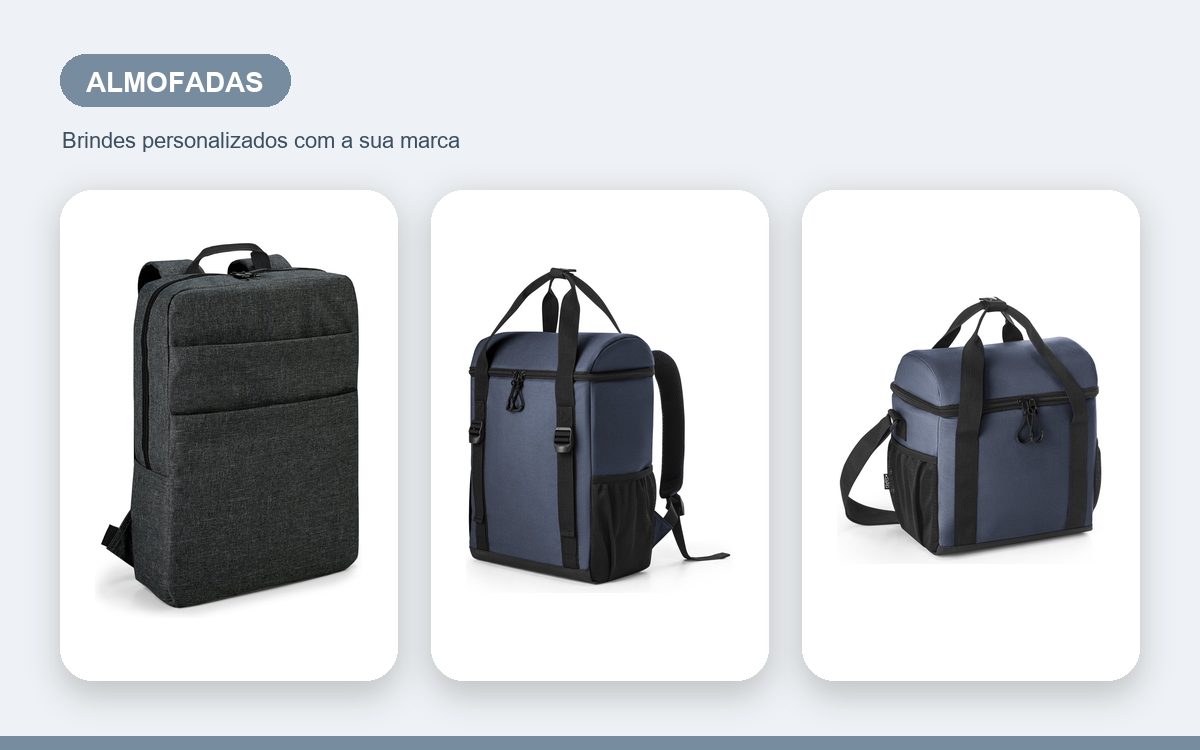 Brindes personalizados com a sua marca — Almofadas personalizadas para colaboradores e equipes