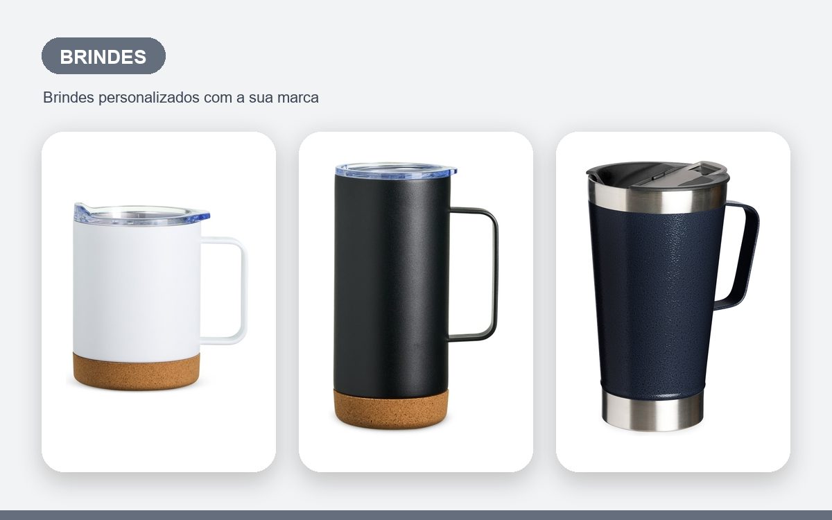 Brindes personalizados com a sua marca — Áreas de impressão em brindes: onde a sua logo entra