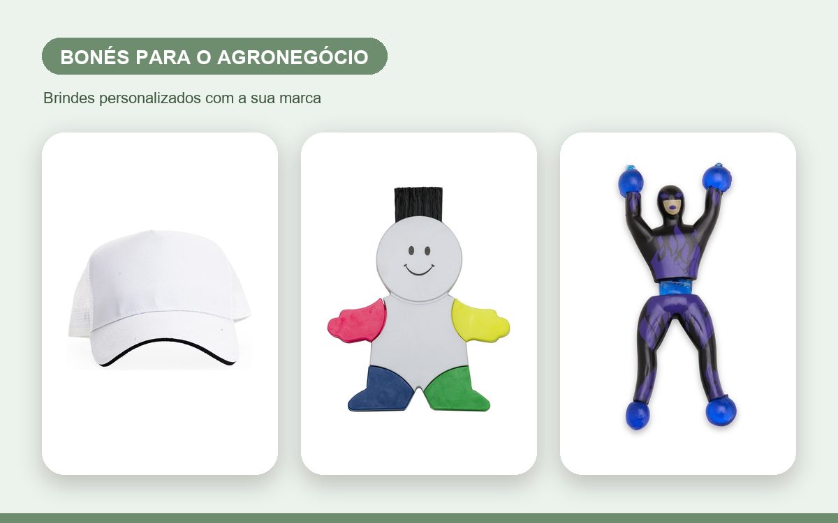 Brindes personalizados com a sua marca — Bonés personalizados para o agronegócio: guia completo