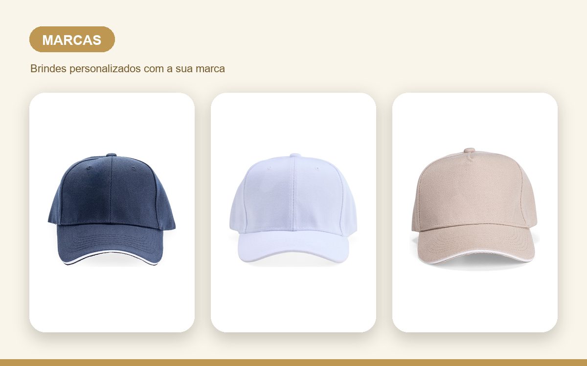 Brindes personalizados com a sua marca — Bonés Personalizados Ecológicos e Sustentáveis para Marcas