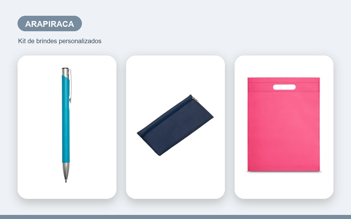 Brindes personalizados com a sua marca — Brindes Corporativos em Arapiraca: Kits para Empresas