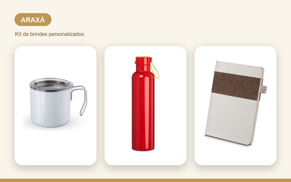 Brindes personalizados com a sua marca — Brindes Corporativos em Araxá: Kits e Ações Para Empresas