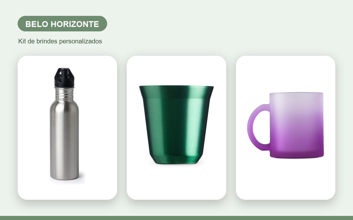 Brindes personalizados com a sua marca — Brindes Corporativos em Belo Horizonte: kits e ações para sua empresa