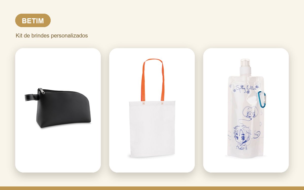 Brindes personalizados com a sua marca — Brindes Corporativos em Betim: kits e estratégias para empresas