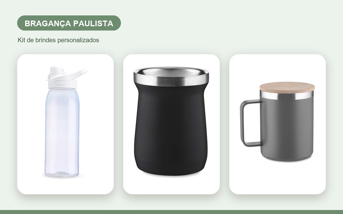 Brindes personalizados com a sua marca — Brindes Corporativos em Bragança Paulista para Empresas