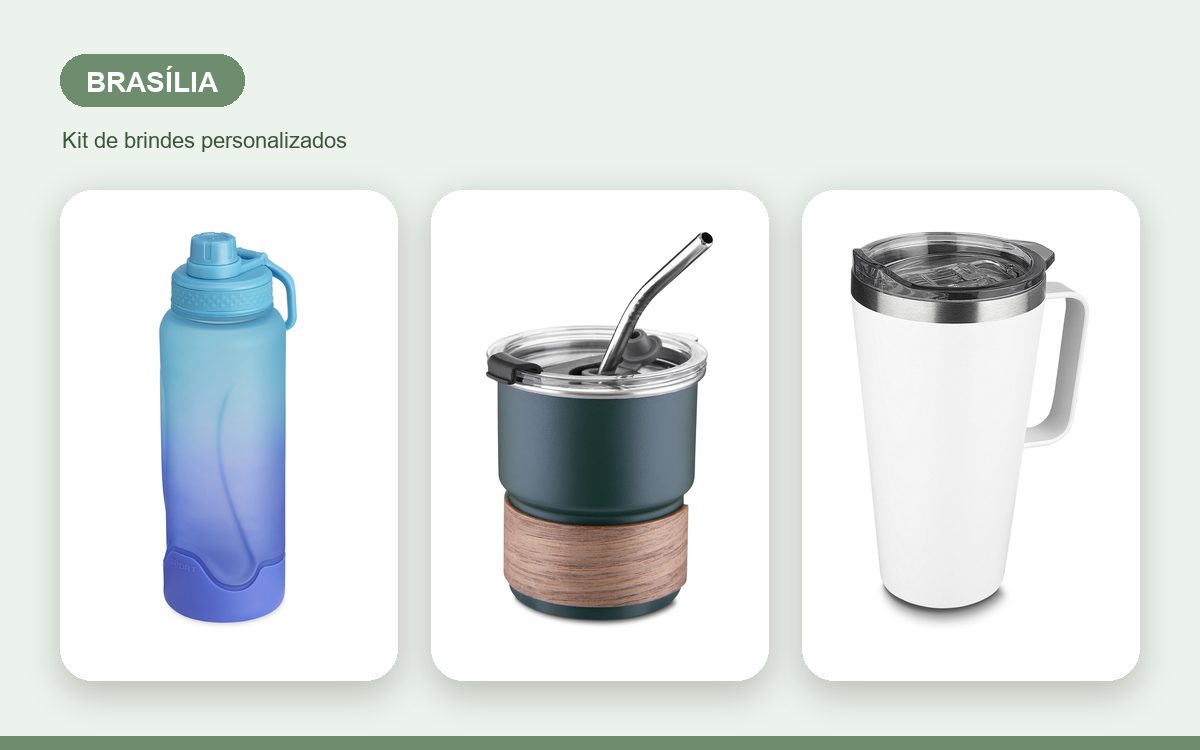 Brindes personalizados com a sua marca — Brindes Corporativos em Brasília: Kits para Empresas