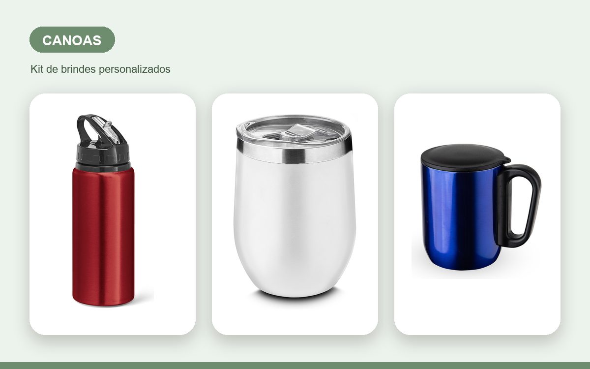 Brindes personalizados com a sua marca — Brindes corporativos em Canoas: kits para sua empresa