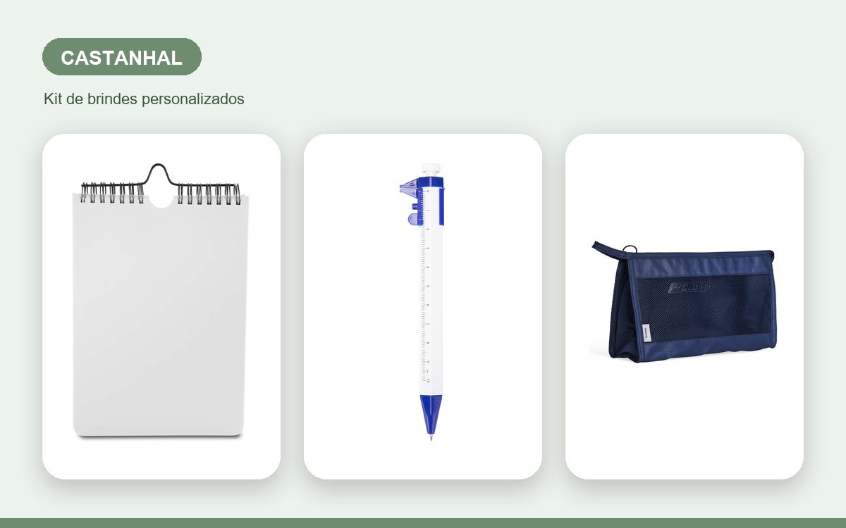 Brindes personalizados com a sua marca — Brindes Corporativos em Castanhal: Kits para Empresas