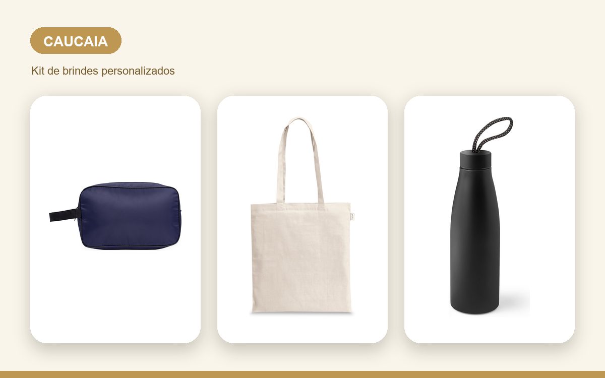 Brindes personalizados com a sua marca — Brindes Corporativos em Caucaia: Kits para Empresas
