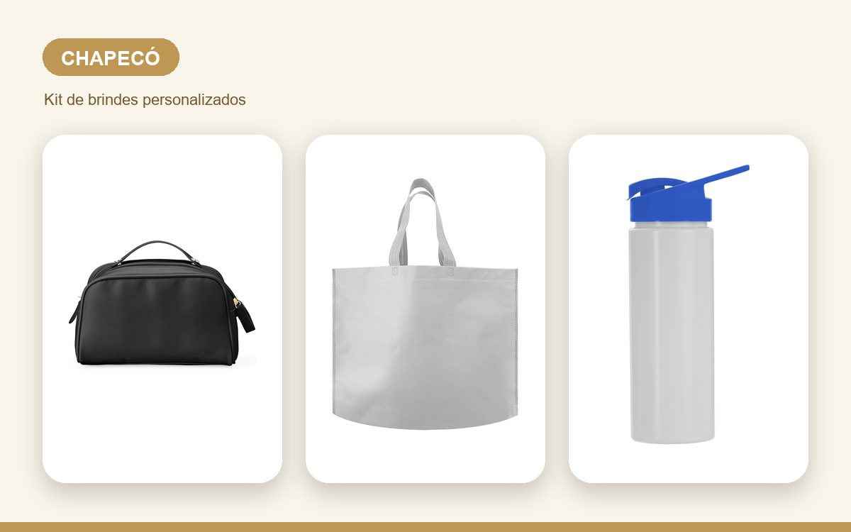 Brindes personalizados com a sua marca — Brindes Corporativos em Chapecó: Kits para Empresas