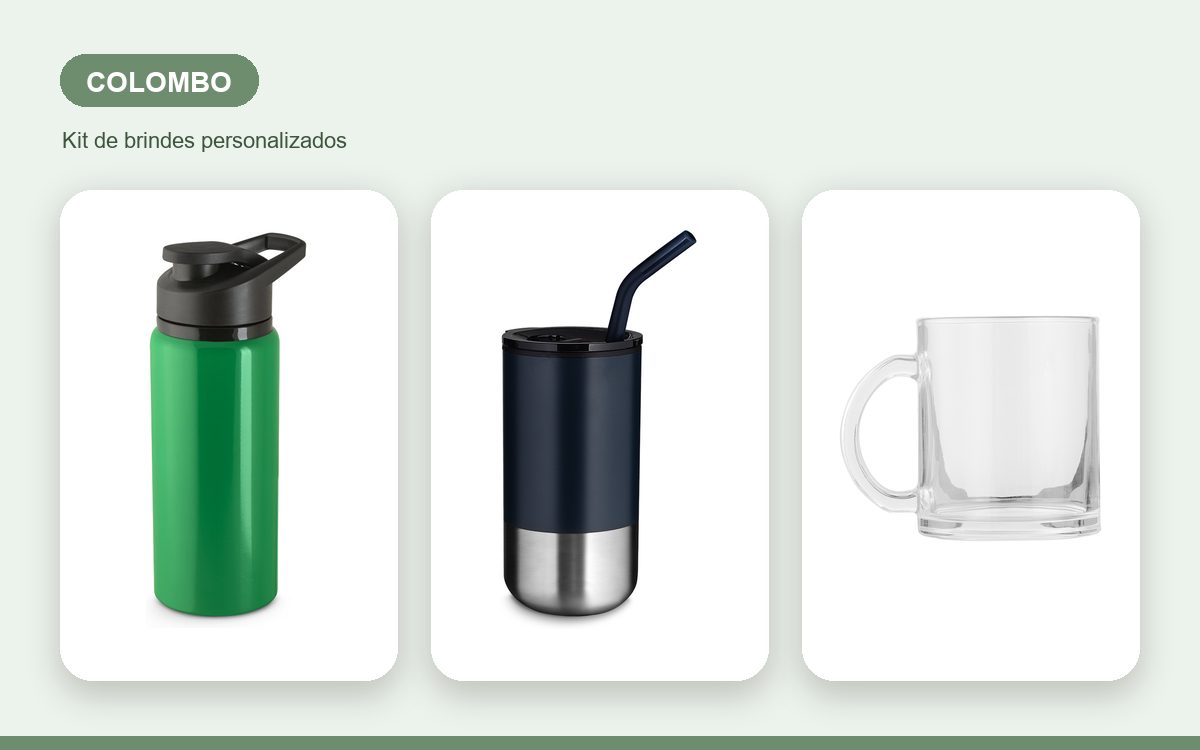 Brindes personalizados com a sua marca — Brindes corporativos em Colombo: kits para empresas