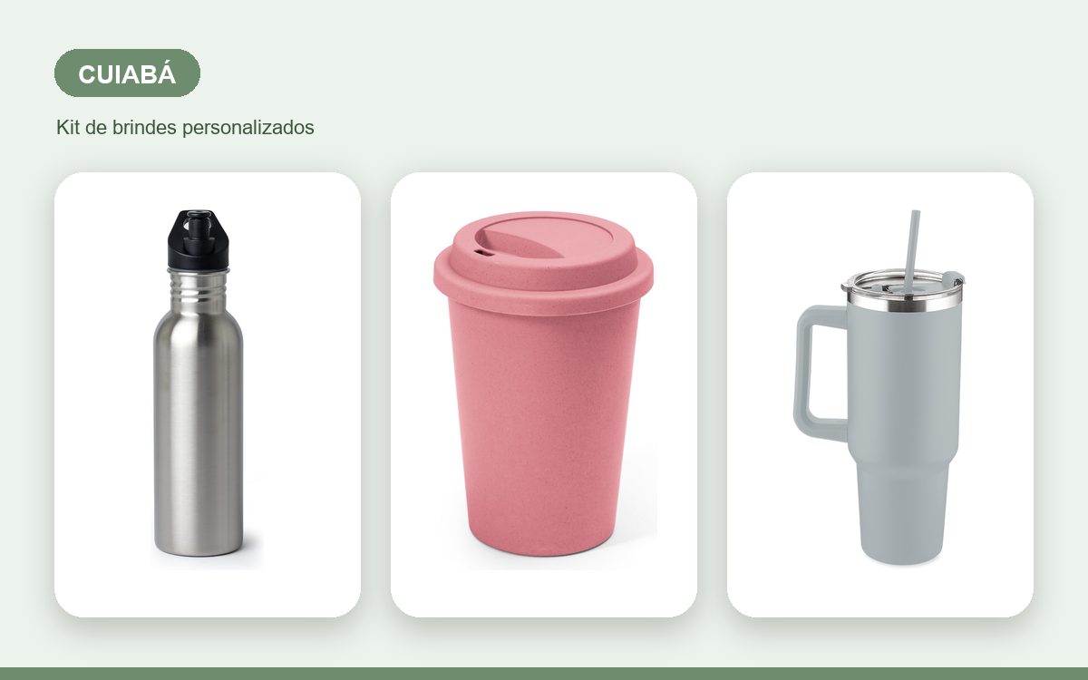 Brindes personalizados com a sua marca — Brindes Corporativos em Cuiabá: Kits para Empresas
