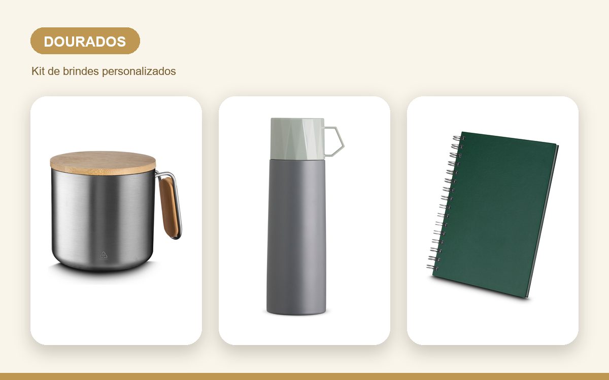 Brindes personalizados com a sua marca — Brindes Corporativos em Dourados: Kits e Ações para Empresas