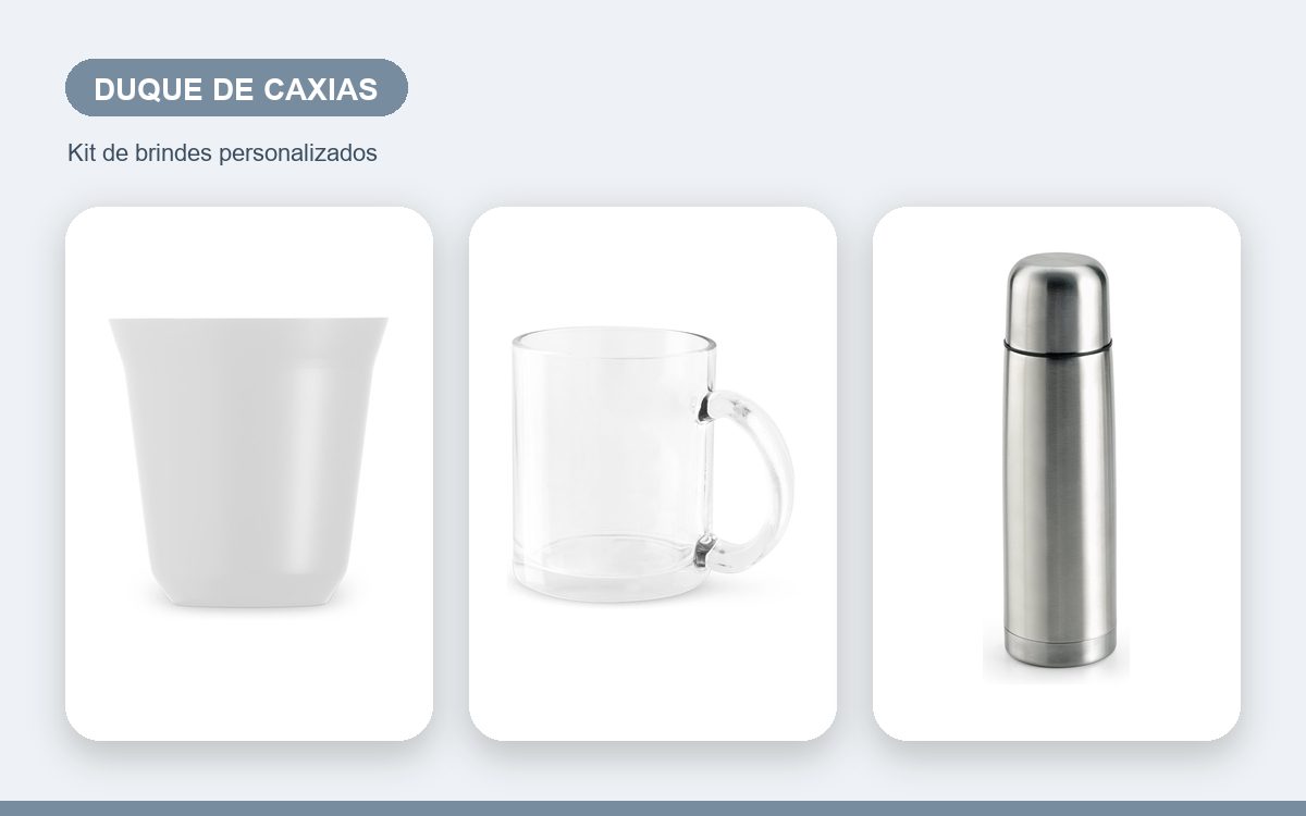 Brindes personalizados com a sua marca — Brindes Corporativos em Duque de Caxias: Kits e Ações