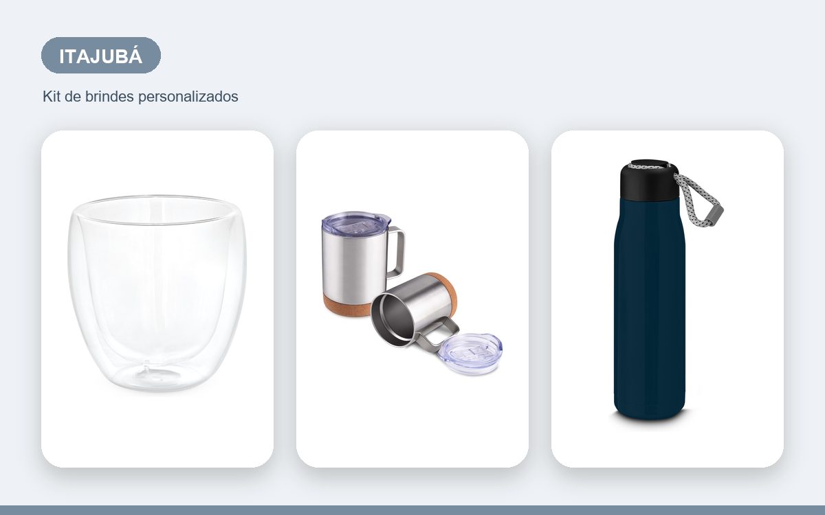 Brindes personalizados com a sua marca — Brindes Corporativos em Itajubá: Kits e Ações Para Empresas