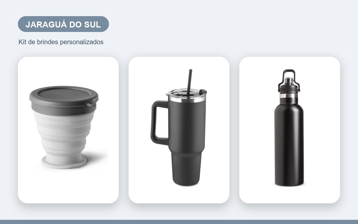 Brindes personalizados com a sua marca — Brindes Corporativos em Jaraguá do Sul: Kits Industriais