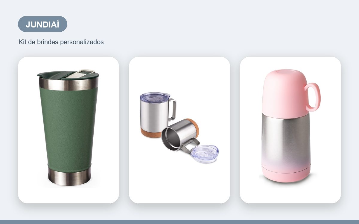 Brindes personalizados com a sua marca — Brindes Corporativos em Jundiaí: Kits para Empresas