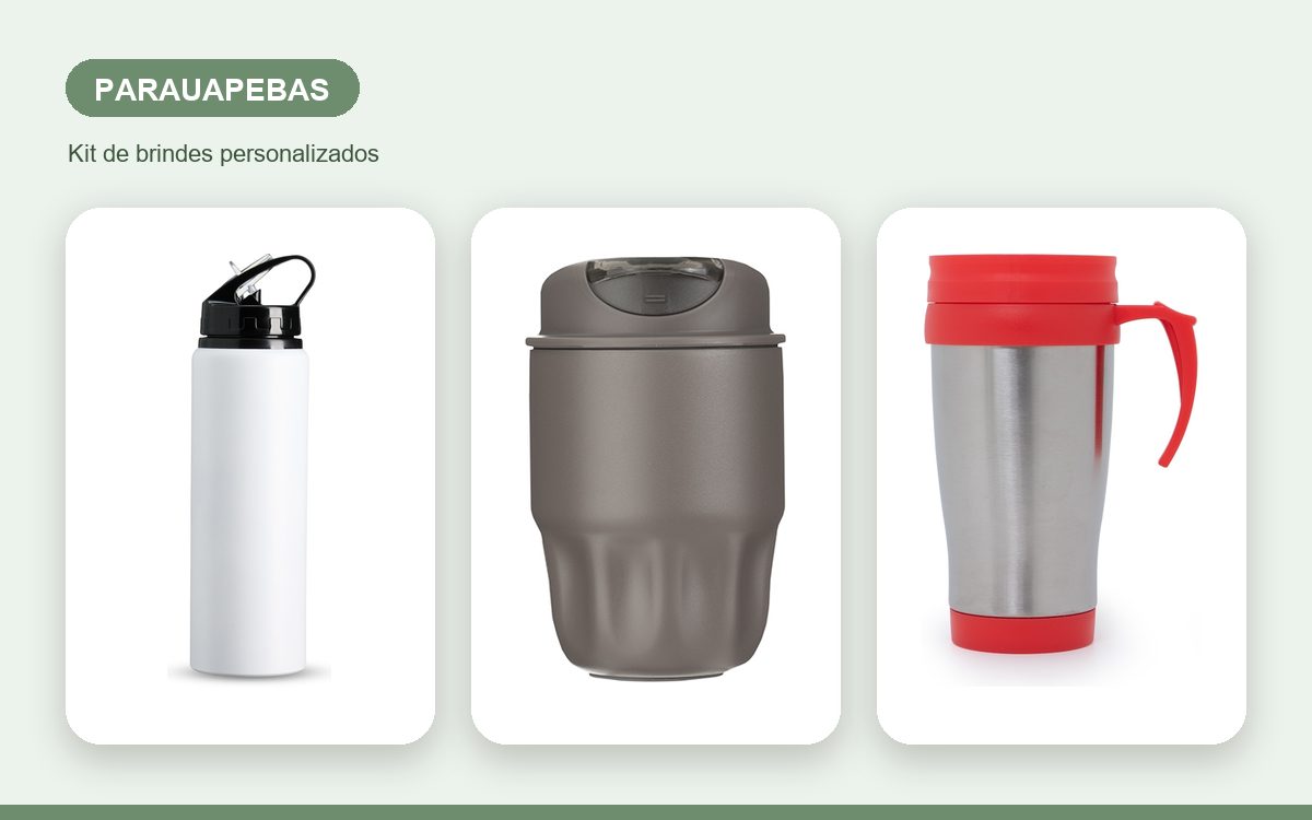 Brindes personalizados com a sua marca — Brindes Corporativos em Parauapebas: Kits para Empresas