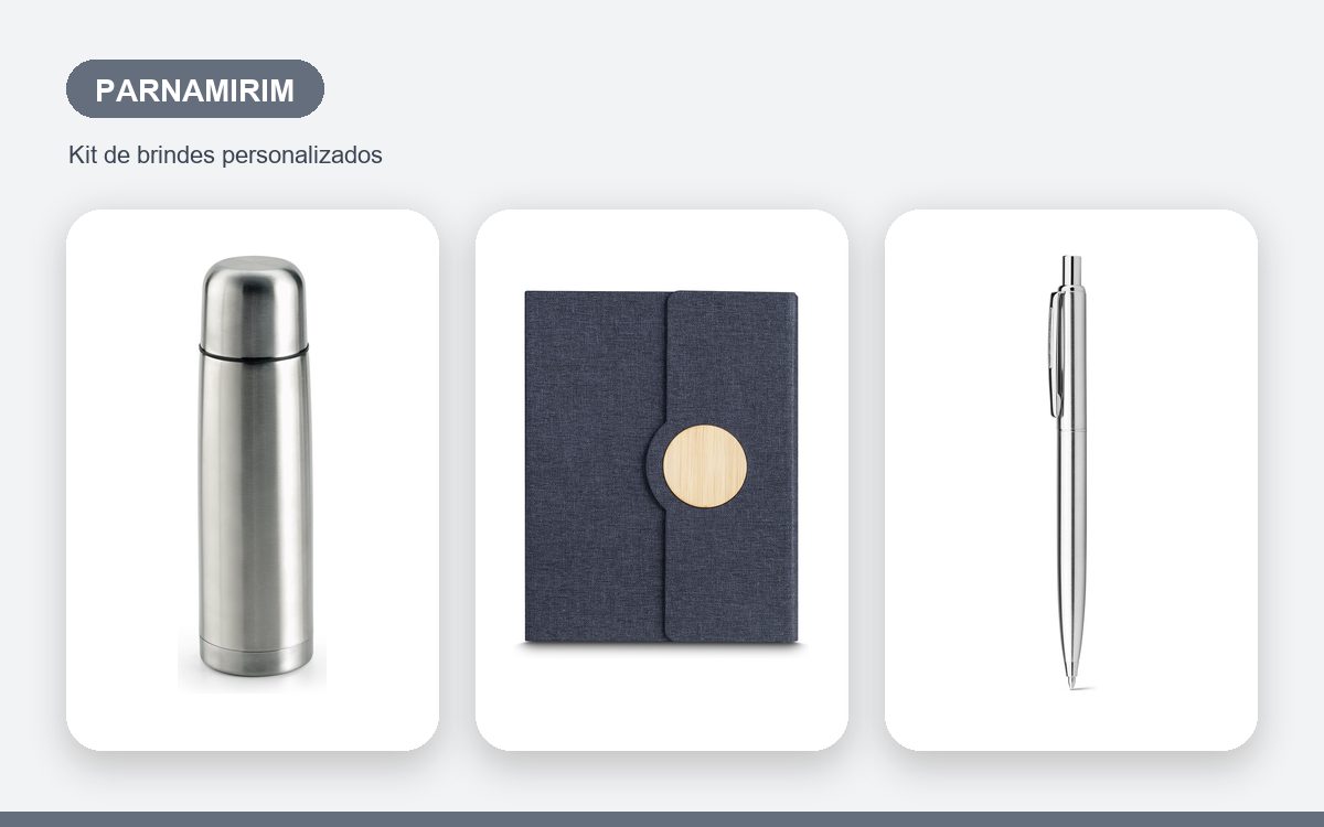 Brindes personalizados com a sua marca — Brindes Corporativos em Parnamirim: Kits para Empresas