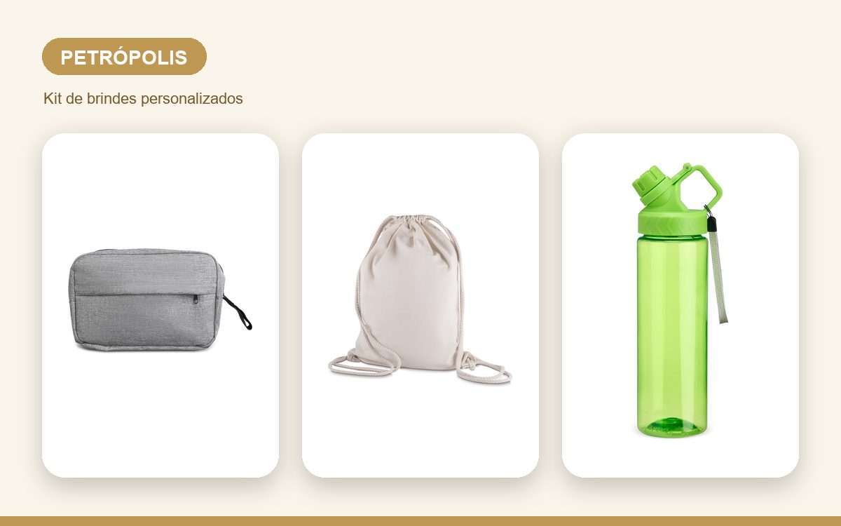 Brindes personalizados com a sua marca — Brindes Corporativos em Petrópolis: Kits para Empresas