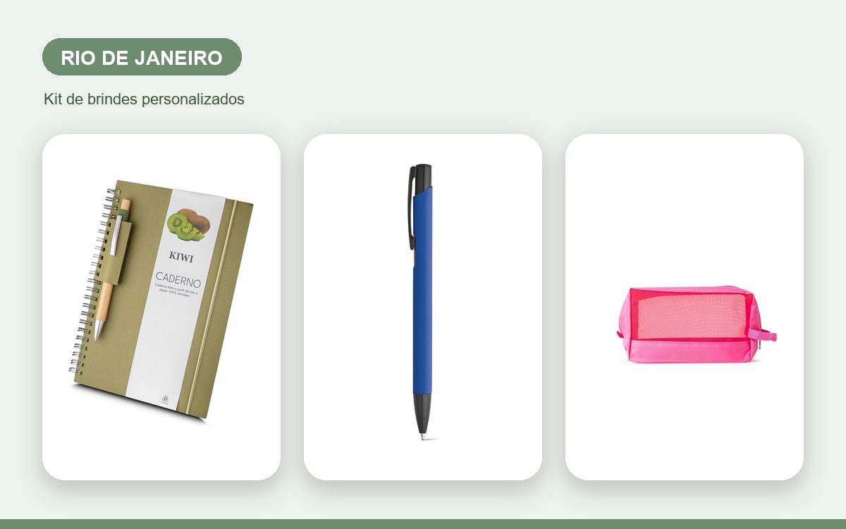 Brindes personalizados com a sua marca — Brindes Corporativos no Rio de Janeiro para Empresas