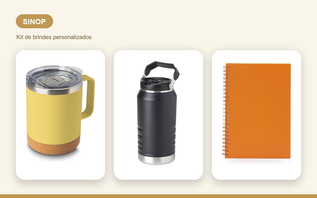 Brindes personalizados com a sua marca — Brindes Corporativos em Sinop: Kits para sua Empresa