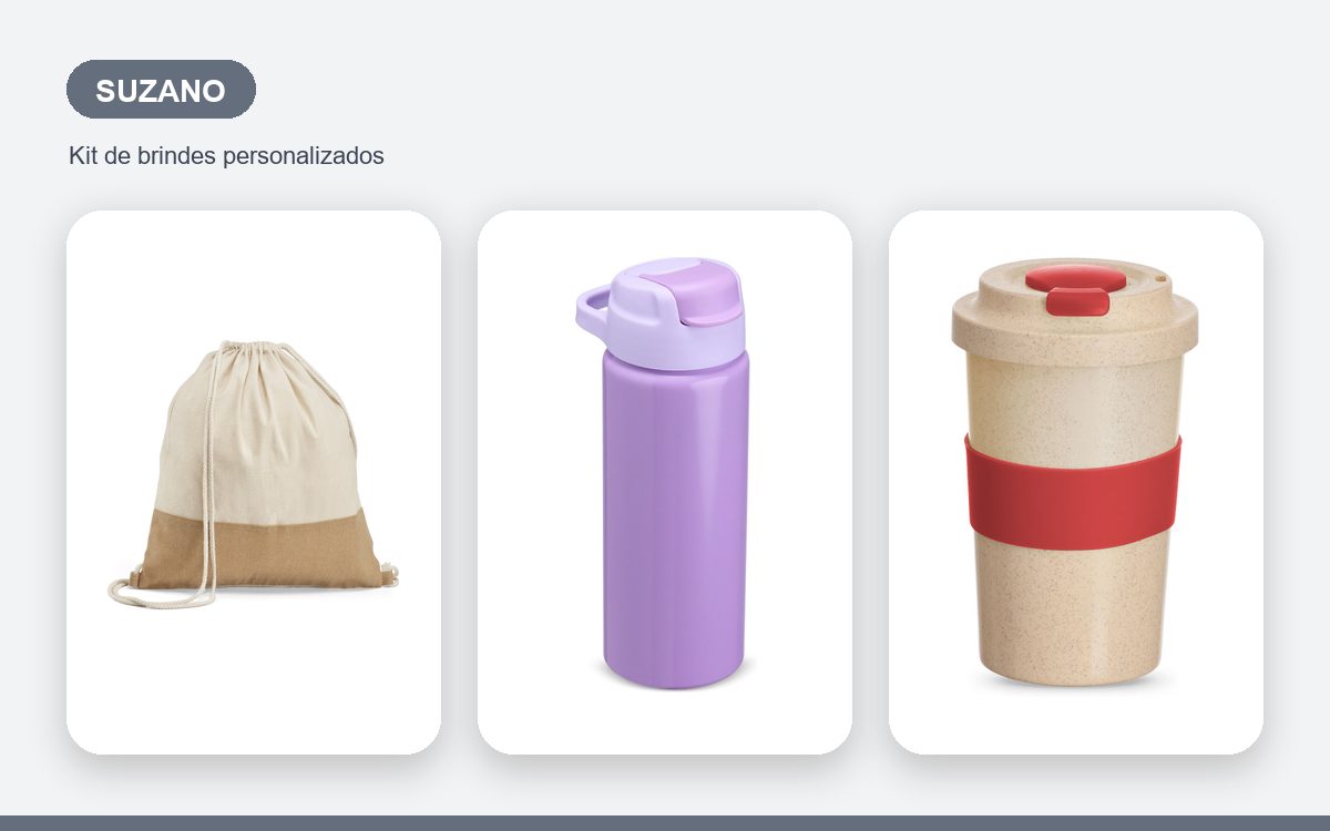Brindes personalizados com a sua marca — Brindes Corporativos em Suzano: Kits para Empresas