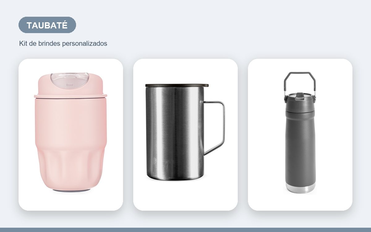 Brindes personalizados com a sua marca — Brindes Corporativos em Taubaté: Kits para Empresas