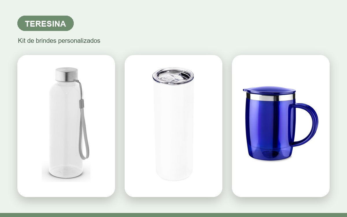 Brindes personalizados com a sua marca — Brindes Corporativos em Teresina: Kits para Empresas