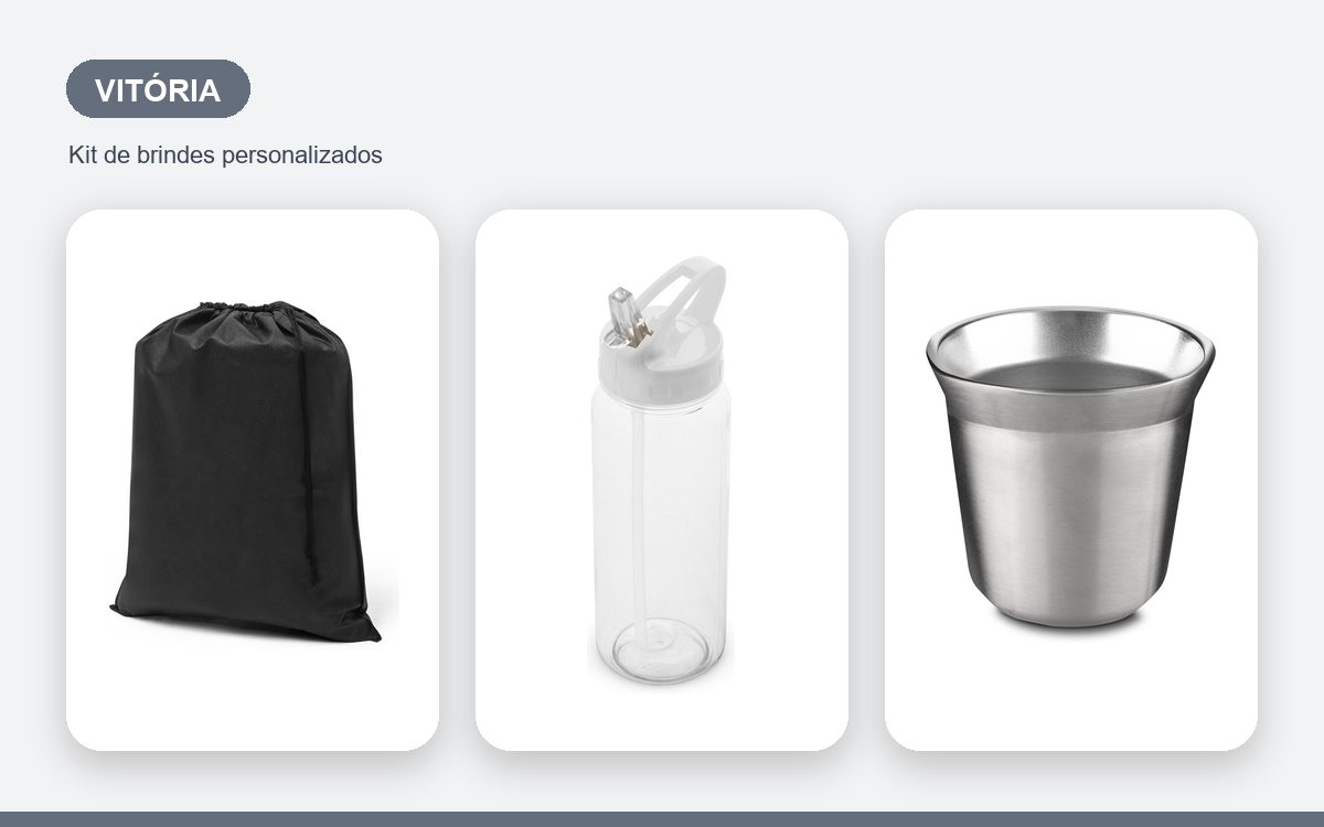 Brindes personalizados com a sua marca — Brindes Corporativos em Vitória: Kits para Empresas