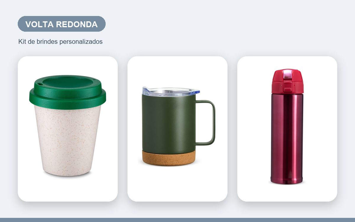Brindes personalizados com a sua marca — Brindes Corporativos em Volta Redonda para Empresas
