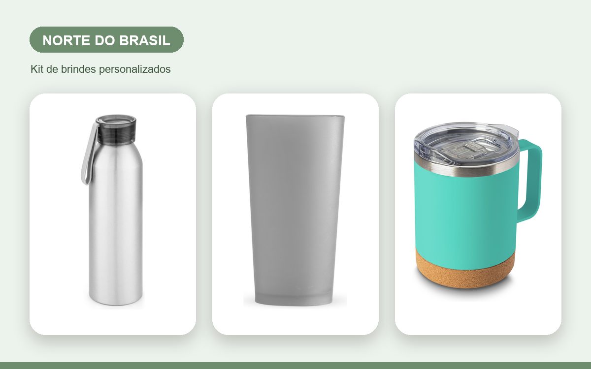 Brindes personalizados com a sua marca — Brindes Corporativos no Norte do Brasil com Entrega Rápida
