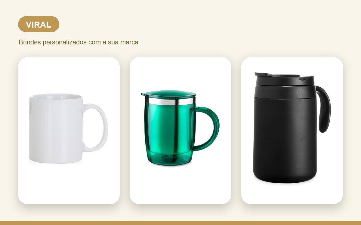 Brindes personalizados com a sua marca — Brindes criativos que viralizam nas redes e fortalecem a marca