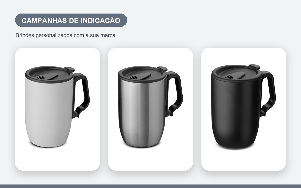 Brindes personalizados com a sua marca — Brindes em campanhas de indicação: recompense quem indica