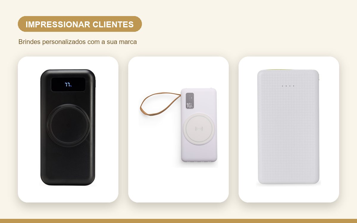 Brindes personalizados com a sua marca — Brindes inovadores para impressionar clientes e fechar negócios