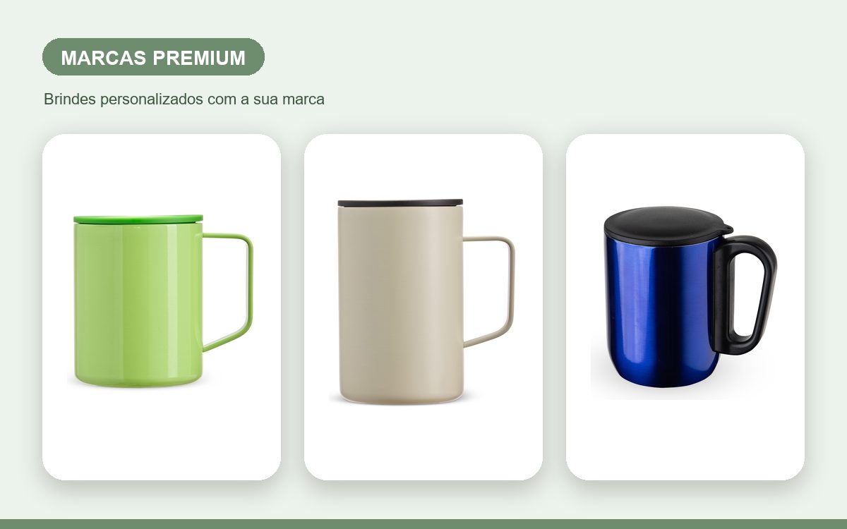 Brindes personalizados com a sua marca — Brindes Minimalistas e Elegantes para Marcas Premium
