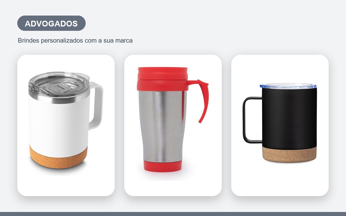 Brindes personalizados com a sua marca — Brindes personalizados para advogados: ideias com a sua marca