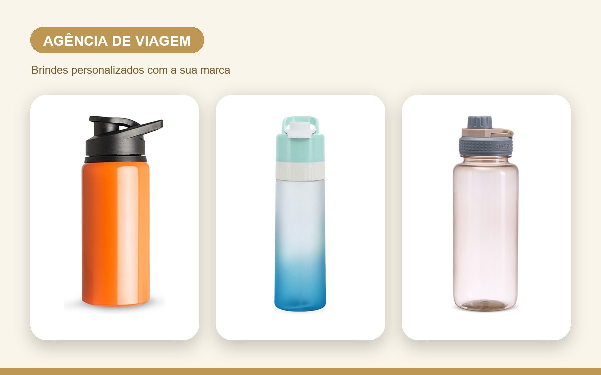 Brindes personalizados com a sua marca — Brindes personalizados para agência de viagem: ideias