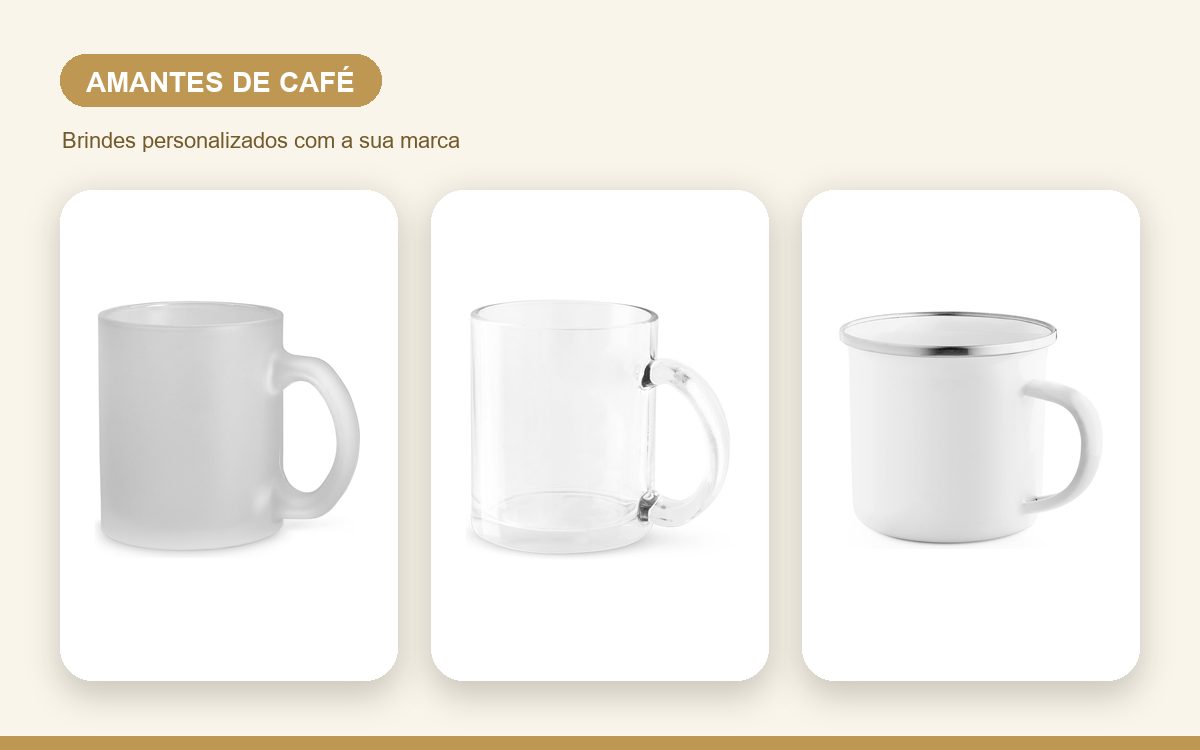 Brindes personalizados com a sua marca — Brindes Personalizados para Amantes de Café: Ideias que Encantam