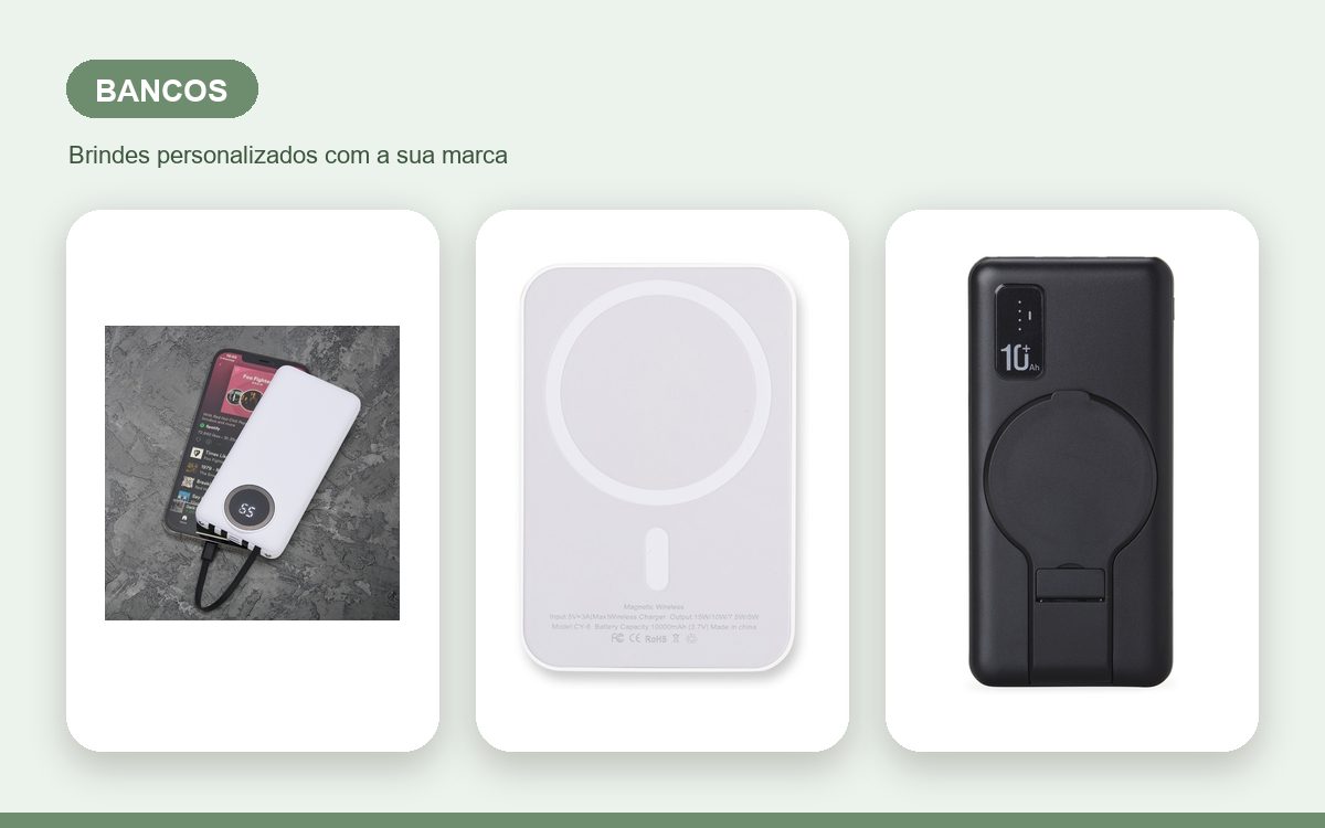 Brindes personalizados com a sua marca — Brindes Personalizados para Bancos e Fintechs: Ideias